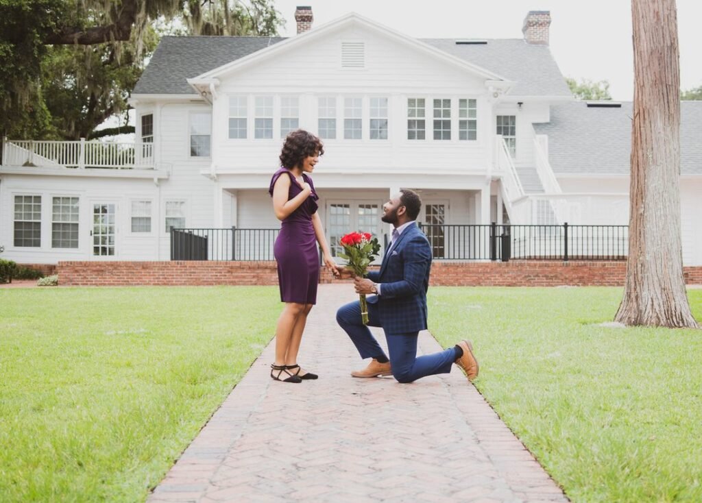 Engagement proposal moment